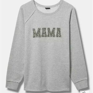 NWT Torrid MAMA sequin sweatshirt 2